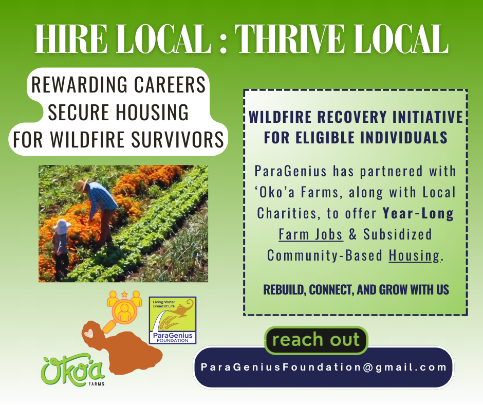 Housing & Employment Opportunity for Eligible Wildfire Survivors