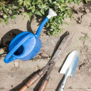 Basic-Garden-Tools-Shovel-Pruners-Watering-Can